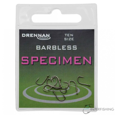 Drennan Specimen Barbless 16 horog horog