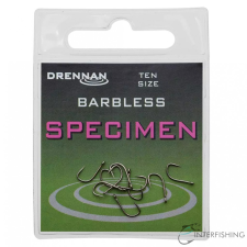 Drennan Specimen Barbless 20 horog horog