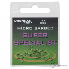 Drennan Super Specialist 20 horog horog