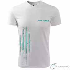 Drennan T-Shirt NB White Polo - 2XL horgászkiegészítő