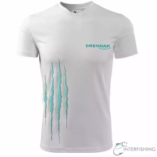 Drennan T-Shirt NB White Polo - XL horgászkiegészítő