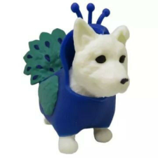 Dress Your Puppy: Állati kiskutyák 2. széria - Westie páva ruhában játékfigura