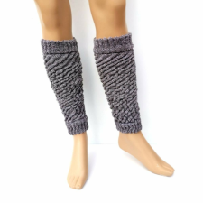 Dressa Aerobic női kötött lábszármelegítő - melírbarna női zokni
