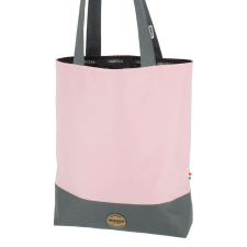 Dressa Bag női shopper táska cipzáros zsebbel - rózsaszín kézitáska és bőrönd
