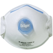 Dräger X-plore 1320 FFP2 V porvédő maszk  Higiénia tisztítás járványvédelem  Személyi higiénia tisztító- és takarítószer, higiénia