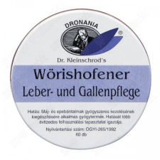 DRONANIA GmbH. Wörishofener Leber-und Gallenpflege tabletta 60x gyógyhatású készítmény