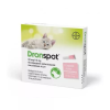  DRONSPOT RÁCSEPEGTETŐ FÉREGHAJTÓ OLDAT KIS TESTŰ (0,5-2,5KG-ig) MACSKÁK SZÁMÁRA 2 pipetta/doboz
