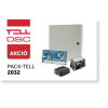 DSC HS2032 központ dobozzal, kezelő nélkül, táp, GSM Adapter Mini