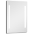 DSK Design tükör LED-világítással Silver Beam 50 cm x 70 cm