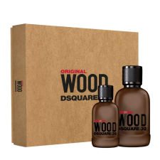 Dsquared2 Original Wood Ajándékszettek, Parfumovaná voda 100 ml + Parfumovaná voda 30 ml, férfi kozmetikai ajándékcsomag