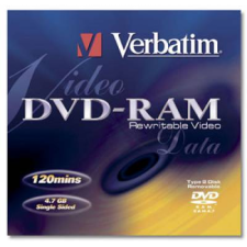  Dual- és Double Layer DVD-RAM lemez írható és újraírható média
