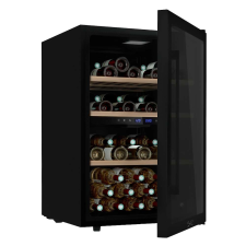 Dual Zone Wine Racitor, 62 sticle, LES PETITS CHAMPS, CAVCDB62, Negru borhűtőgép
