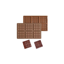  Dubai csoki forma, szilikon,6 adagos, téglalap mintás sütés és főzés