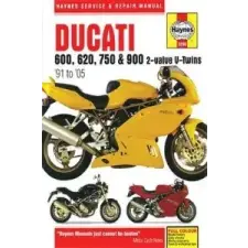  Ducati 600, 750 & 900 2-Valve V-Twins (91 - 05) – Haynes Publishing idegen nyelvű könyv
