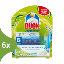 Duck ® Fresh Discs® WC-öblítő korong Lime 36 ml (Karton - 6 db) tisztító- és takarítószer, higiénia