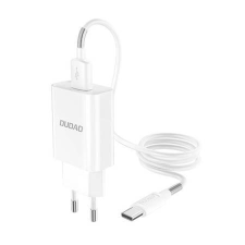 DUDAO A3EU hálózati töltő + USB-C kábel (6970379615829) (6970379615829) mobiltelefon kellék