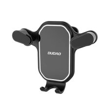 DUDAO F12H autós tartó szellőzőrácsba, fekete mobiltelefon kellék