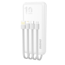 DUDAO K6Pro Power Bank 10000mAh - Fehér (K6PRO-WHITE) power bank