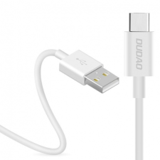 DUDAO L1T kábel USB / USB Type C 3A 1m, fehér kábel és adapter