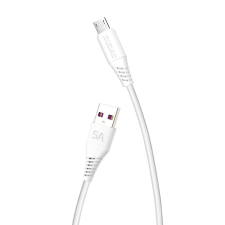 DUDAO L2M USB-A apa - Micro USB apa 2.0 Adat és töltőkábel - Fehér (2m) kábel és adapter
