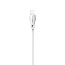DUDAO L4M kábel USB / micro USB 2.4A 1m, fehér kábel és adapter