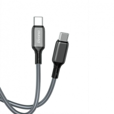 DUDAO L5HT kábel USB-C / USB-C PD 100W 1m, szürke kábel és adapter