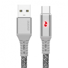 DUDAO L7X kábel USB / Lightning 3A 1m, szürke kábel és adapter