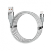 DUDAO Self Organizing mágneses kábel USB / Lightning 5A 1m, szürke