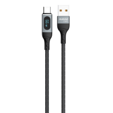 DUDAO USB kábel - USB Type-C gyors töltő PD 66W fekete (L7Max) kábel és adapter