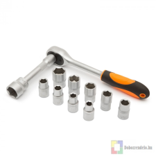 Dugókulcs készlet - 12 db - 1/2" - 10 - 24 mm dugókulcs