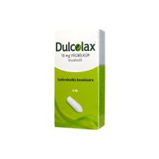  DULCOLAX 10 MG VEGBELKUP 6X gyógyhatású készítmény