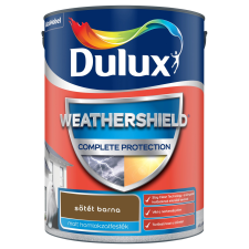 Dulux Weathershield Complete Protection homlokzatfesték Sötétbarna 4,5 l fal- és homlokzatfesték