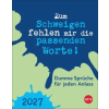  Dumme Sprüche für jeden Anlass Tagesabreißkalender 2027 (Naptár/Határidőnapló)