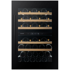 Dunavox DVS-44.120DMB Spirit beépíthető borhűtő matt fekete 44 palack borhűtőgép