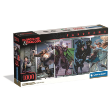 Dungeons &amp; Dragons 1000 db-os panorama Compact puzzle Clementoni puzzle, kirakós