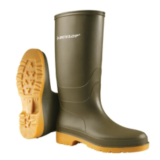 Dunlop Biztonsági csizma, Dunlop Dull, PVC, vízálló Green 31