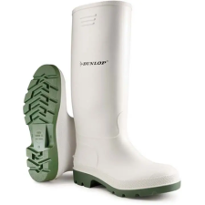 Dunlop Csizma Dunlop pricemastor sav/lúgálló PVC fehér/oliva 38 munkavédelmi cipő