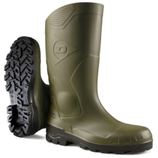 Dunlop devon s5  acélos zöld pvc munkavédelmi csizma munkavédelmi cipő