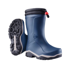 Dunlop Gyerekeknek szánt bélelt csizma, Dunlop Kids Blizzard Kék 33