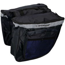 Dunlop - Kerékpár táska / táska csomagtartóhoz nagy 26l (fekete és kék) kerékpáros táska