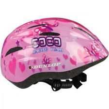 Dunlop Kids Helmet - állítható gyerek kerékpáros sisak (48-52cm), rózsaszín kerékpáros sisak