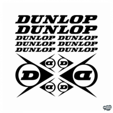  Dunlop szett - Szélvédő matrica matrica