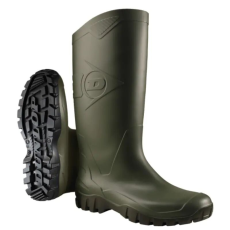 Dunlop Védőcsizma, Dunlop Dane, PVC, vízálló Zöld 44