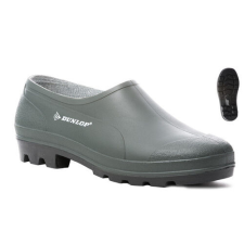 DUNLOP WELLIE B350611 9SYLV ZÖLD VÍZÁLLÓ PVC PAPUCS_46 munkavédelmi cipő