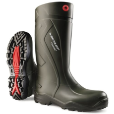 Dunlop wellie  fehér pvc munkavédelmi cipő