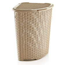 Dunya Plastik Szennyestartó sarok rattan 52L–többféle színben Barna bútor