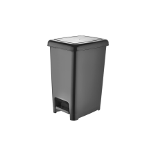 Dünya Slim pedálos szemetes Antracit 10L szemetes
