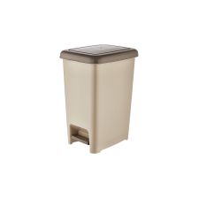 Dünya Slim pedálos szemetes Homok 10L szemetes