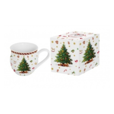 Duo Gift D.G.36596 Porcelánbögre 500ml, dobozban, Christmas Tree 2 bögrék, csészék