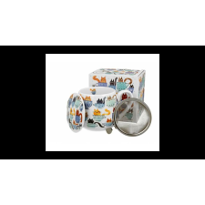Duo Gift D.G.44034 Porcelánbögre tetővel,fémszűrővel,430ml,dobozban, Teacup Cats bögrék, csészék